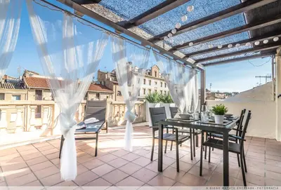 Un balcón o terraza de Atico el Muro