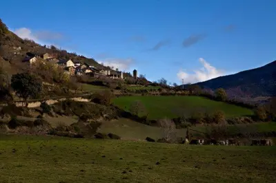 Paisaje cerca of this country house