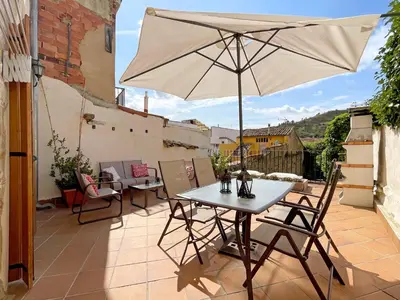 Un balcón o terraza de Apartamentos Puente La Reina
