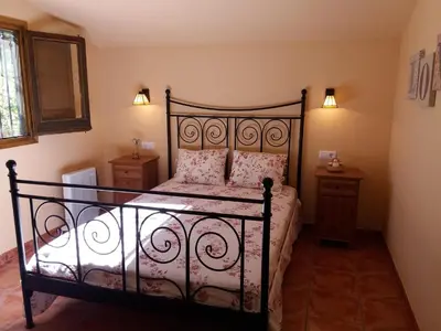 Cama o camas de una habitación en La Caseta de Mollet