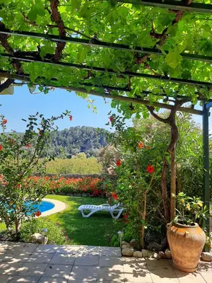 Jardín al aire libre en La Caseta de Mollet