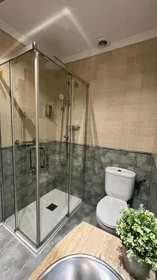 Un baño de Pensión Buen Camino