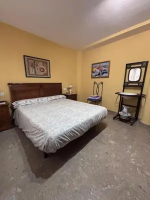 Cama o camas de una habitación en Casa Rosa