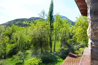 Paisaje cerca of this country house