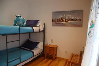 Cama o camas de una habitación en Casa Santafe CR-HU-1271