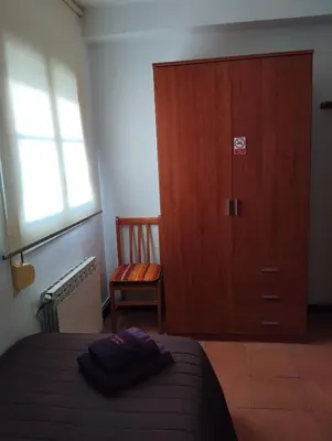 Cama o camas de una habitación en Casa Manzana