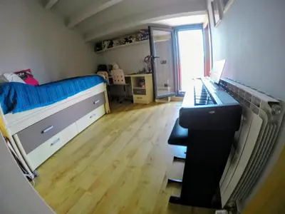Cama o camas de una habitación en Casa Ruiz