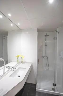 Un baño de Hotel Ciudad De Calahorra