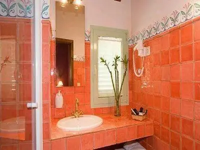 Un baño de Hotel Rural El Pilaret