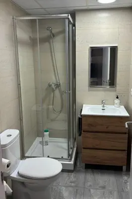 Un baño de Apartamentos Mayoral