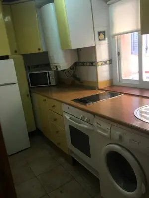 Una cocina o zona de cocina en Apartamentos Turisticos Sol y Nieve