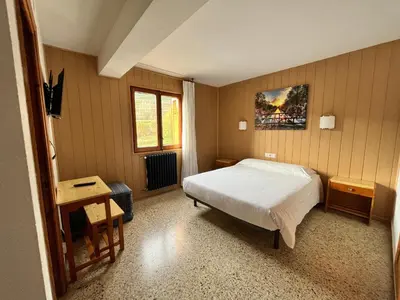 Cama o camas de una habitación en Meson de Castiello