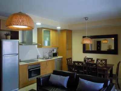 Una cocina o zona de cocina en Apartaments Ca La Pauleta