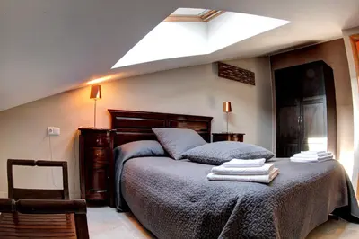 Cama o camas de una habitación en Apartaments Ca La Pauleta