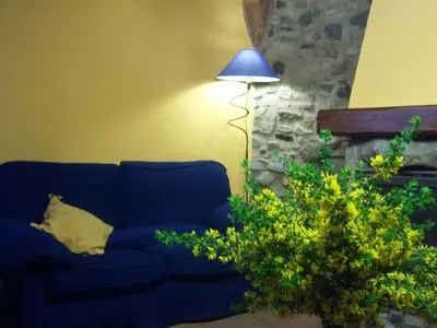 Zona de estar de Les Velles Escoles