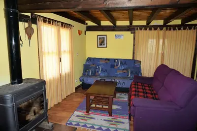 Zona de estar de Casa del Pinar