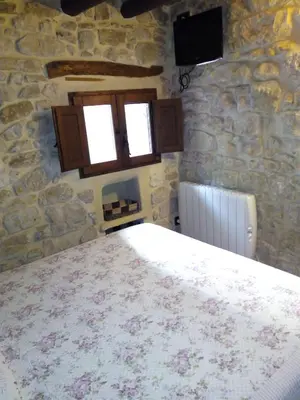 Cama o camas de una habitación en La caseta de Pedris