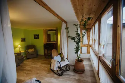 Zona de estar de Casa Rural Valle de Tena