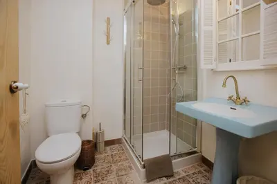 Un baño de Casa Rural Valle de Tena