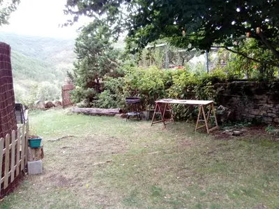 Jardín al aire libre en Casa del Arco