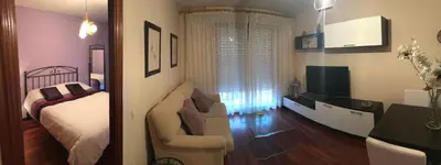 Una televisión o centro de entretenimiento en Altur 5 Canfranc Estación