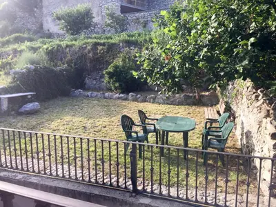 Jardín al aire libre en Casa Marcial