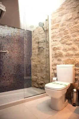 Un baño de Hotel del Sitjar