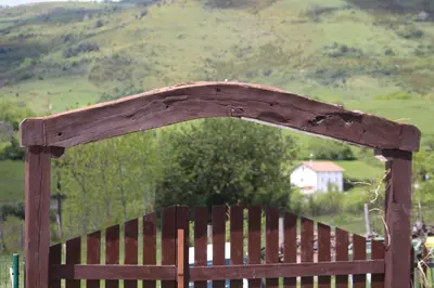 Paisaje cerca of this country house
