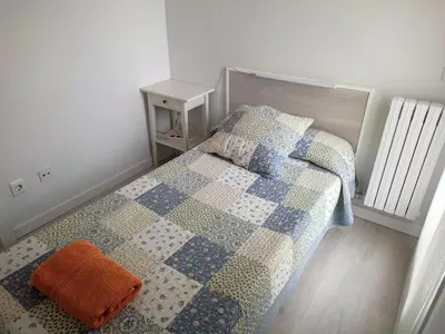 Cama o camas de una habitación en Apartseu