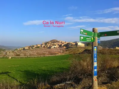 Paisaje cerca of this country house