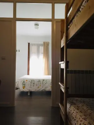 Cama o camas de una habitación en Casa Perarruga