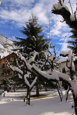 Hotel Saurat en invierno