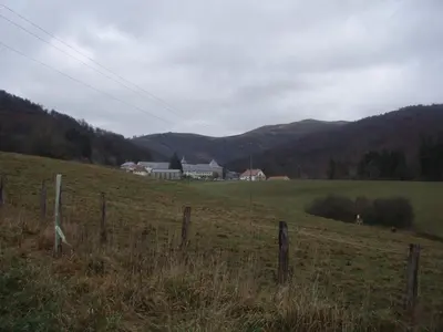 Paisaje cerca de este albergue