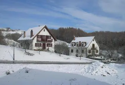 Albergue Irugoienea en invierno