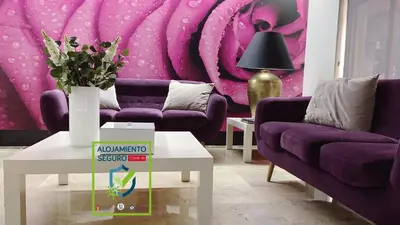 Zona de estar de Hotel Rio Arga
