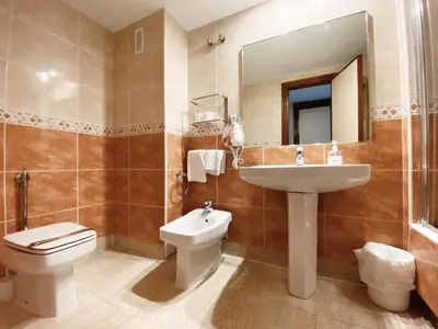 Un baño de Hotel Rio Arga