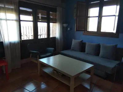 Zona de estar de casa sampietro 2