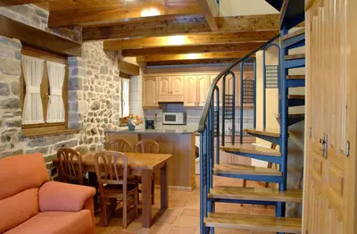 Una cocina o zona de cocina en Casa el Parque Cajal