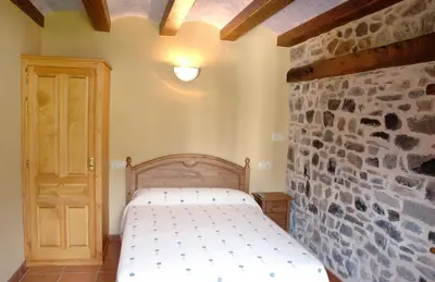 Cama o camas de una habitación en Casa el Parque Cajal