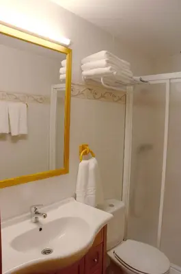 Un baño de Apartamento el Hogar Casa Cajal