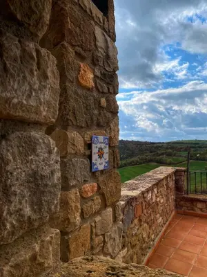Paisaje cerca of this country house