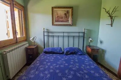 Cama o camas de una habitación en Casa Sisquet