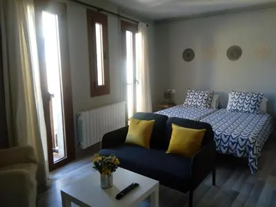 Cama o camas de una habitación en Casa del Sol