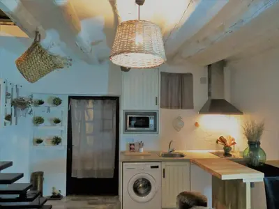 Una cocina o zona de cocina en Cabana del Tio Pepe