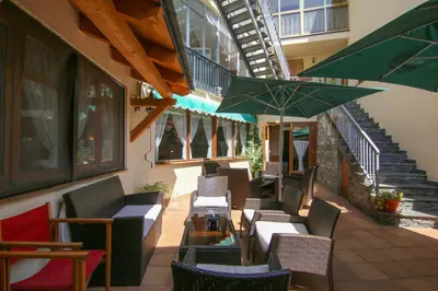 Zona de estar de Roch Hotel
