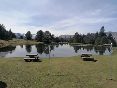 Paisaje cerca de este albergue