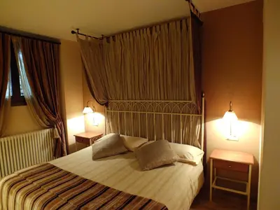 Cama o camas de una habitación en Hotel Areulo