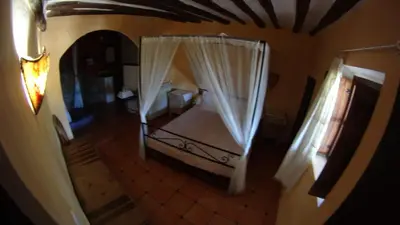 Cama o camas de una habitación en Casa Maza