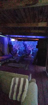 Zona de estar de Casa Maza