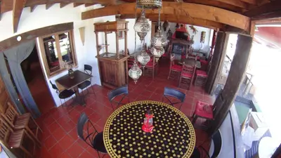 Zona de estar de Casa Maza